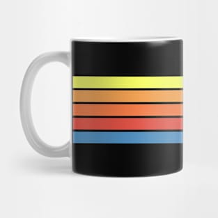 Edinburgh Scotland retro vintage 70s 80s design Mug